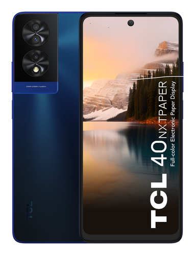 Tcl 40 Smartphone Tcl T612B-2ALCA112 NXTPAPER 40 Midnight Blue