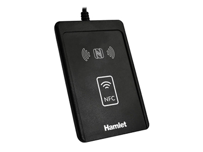 Hamlet Contactless NFC Lettore smart card Hamlet HUSCR-CIEP Contactless NFC Black