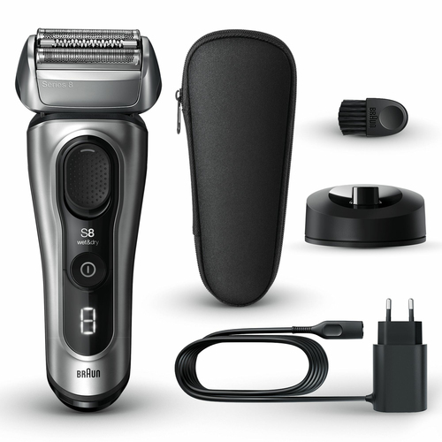 Braun 8517S Rasoio barba Braun SERIES 8 8517S Silver e Black