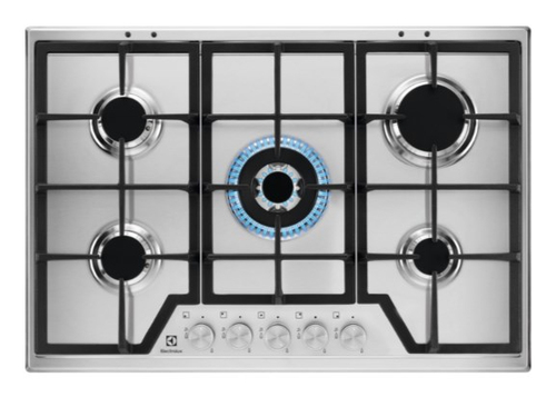 Electrolux Kgs7536Sx Piano cottura gas Electrolux 949 630 823 SERIE 600 Kgs7536Sx Inox