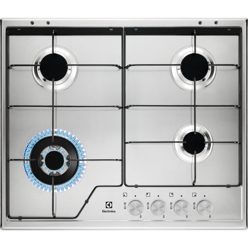 Electrolux Kgs6434Sx Piano cottura gas Electrolux 949 640 648 SERIE 600 Kgs6434Sx Inox