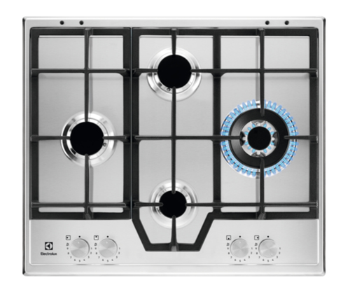 Electrolux Kgs64562Sx Steppower Piano cottura gas Electrolux 949 641 010 SERIE 600 Kgs64562Sx Steppowe