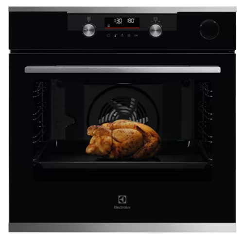Electrolux Kocdh76X Steamcrisp Forno Electrolux 0949494268 SERIE 700 Kocdh76X Steamcrisp Black e Silv