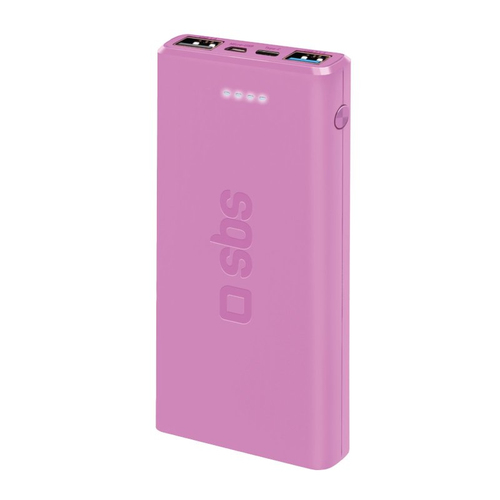 Power bank Sbs TTBB10000FASTP FAST CHARGER 10W Rosa