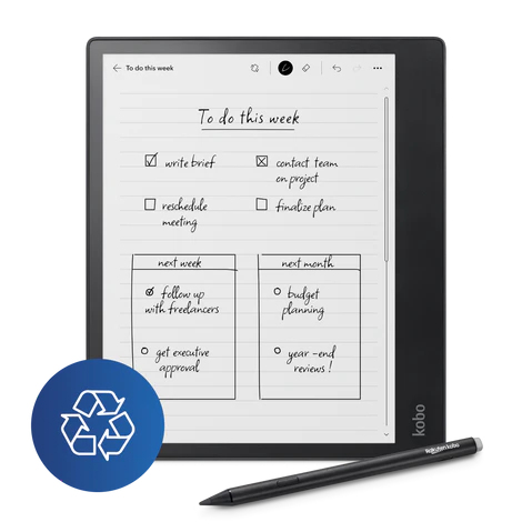 Kobo 2E Ebook Kobo N605 KU BK K BU ELIPSA 2E Black