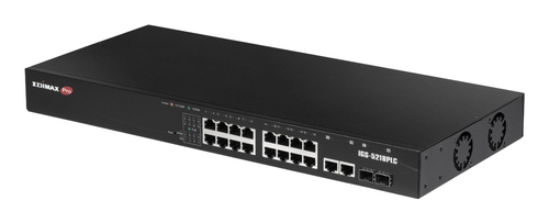 Switch di rete Edimax IGS 5218PLC SURVEILLANCE Black