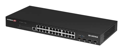 Switch di rete Edimax GS 5424LX Web Smart Black