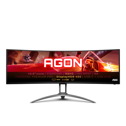 Monitor Aoc AG493UCX2 AGON AG493UCX2 Curved Nero