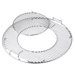 Weber - Griglia barbecue Weber 8843 Gourmet Ricambio Kettle 57  Inox lucido