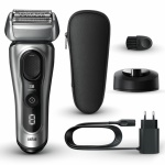 BRAUN - Rasoio barba Braun SERIES 8 8517S Silver e Black