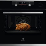 ELECTROLUX - Forno Electrolux 0949494268 SERIE 700 Kocdh76X Steamcrisp Black e Silv