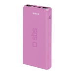 SBS - Power bank Sbs TTBB10000FASTP FAST CHARGER 10W Rosa