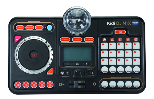 Mixer disc jockey VTech Electronics 80 547307 KIDI DJ MIX 12in1 Black
