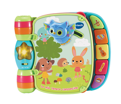 VTech Electronics Il mio primo libro interattivo Le mie tenere canzoncine Prime attività VTech Electronics 80166779007 BABY Il mio primo libro i