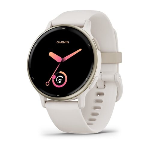 Smartwatch Garmin 010 02862 11 VIVOACTIVE 5 Ivory e Cream gold