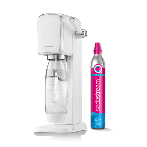 Sodastream Starter Kit Gasatore Sodastream 1013511410 ART Starter Kit White