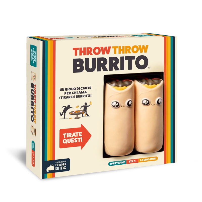 Asmodee  Gioco Asmodee 8621 Throw Throw Burrito