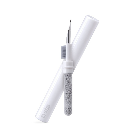 Kit pulizia Sbs TEEARCLEANSET Pen 3in1 White e Grey