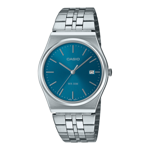 Orologio Casio MTP B145D 2A2VEF STANDARD Silver e Blue