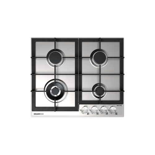 Glem Gas GTD64THIXN Piano cottura gas Glem Gas GTD64THIXN Inox