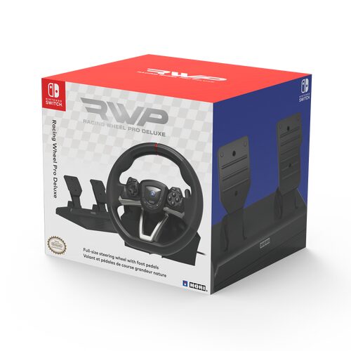 Hori Racing Wheel Pro Deluxe Volante simulatore guida Hori NSW 429U SWITCH Racing Wheel Pro Deluxe