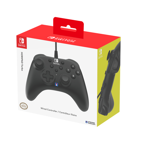 Hori Horipad Turbo Wired Gamepad Hori NSW 457U SWITCH Horipad Turbo Wired Black