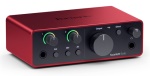 Focusrite - Interfaccia audio Focusrite SCARLETT Solo 4Gen Red e Black