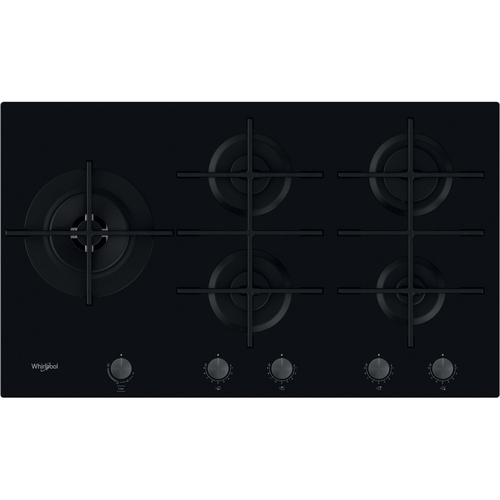 Piano cottura gas Whirlpool 859991590600 Gowl 958 Nb Nero