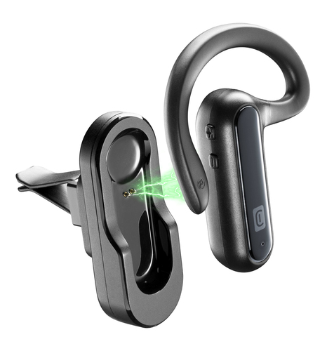 Auricolari microfono bluetooth Cellular Line BTCARFLATK CAR Flat Black