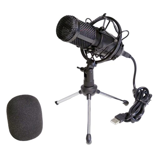 Microfono USB MeMe Music 60258 TECH Harry Professional Black