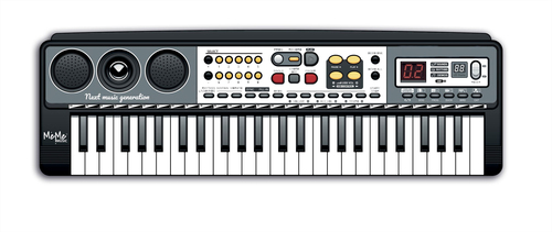 Tastiera musicale MeMe Music 10149 Zoe Black