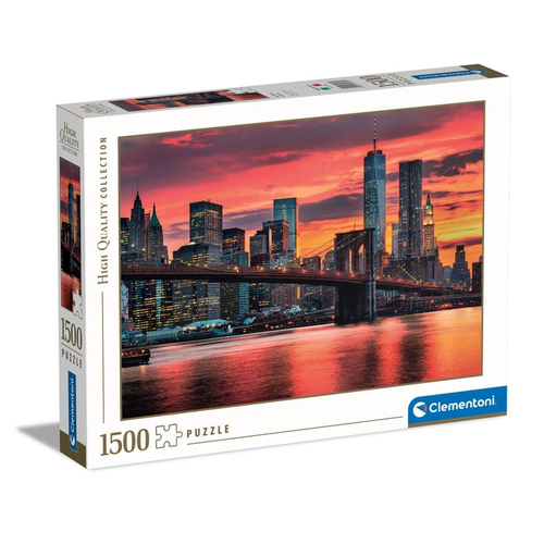 Puzzle Clementoni 31693 HIGH QUALITY COLLECTION East River At Dusk