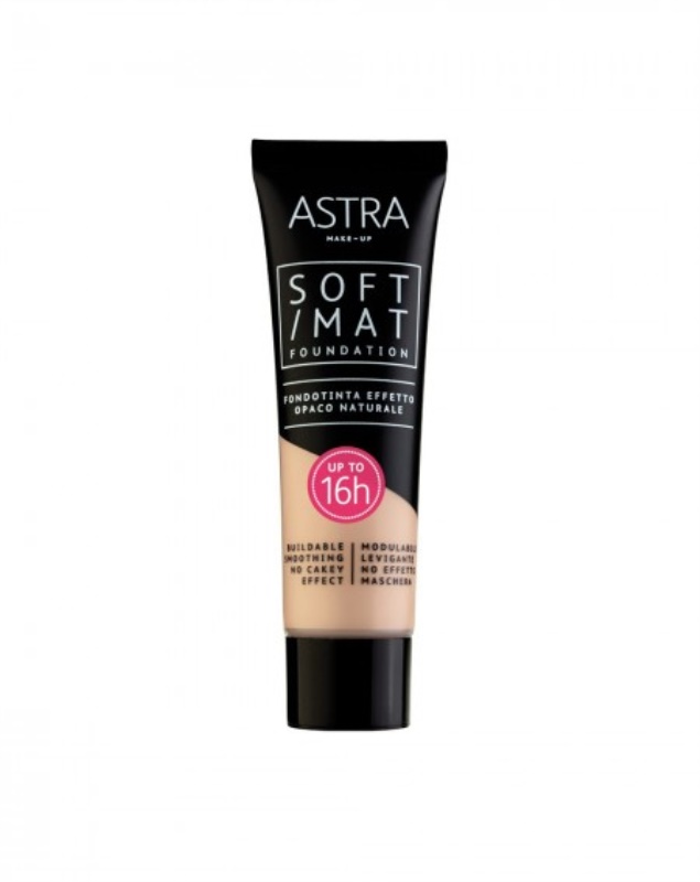 Astra Soft Mat Foundation 03 Sand Fondotinta Astra Soft Mat Foundation 03 Sand