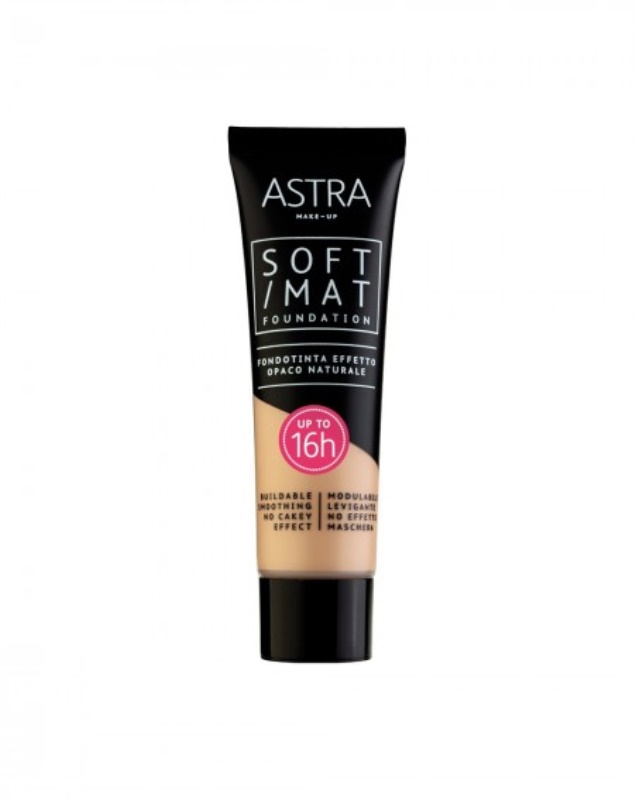 Astra Soft Mat Foundation 04 Vanilla Fondotinta Astra Soft Mat Foundation 04 Vanilla