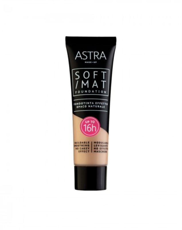 Astra Soft Mat Foundation 05 Honey Fondotinta Astra Soft Mat Foundation 05 Honey