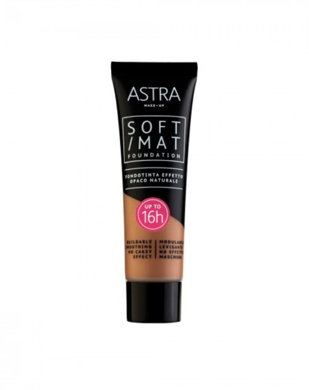 Astra Soft Mat Foundation 08 Choco Fondotinta Astra Soft Mat Foundation 08 Choco