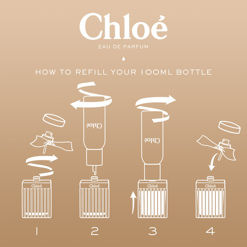 Chloé Chloé  Ricarica 150 Ml Eau de parfum donna Chloé Chloé  Ricarica 150 Ml