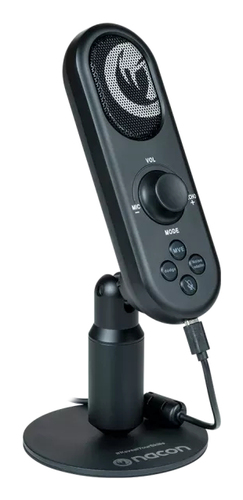 Microfono USB Nacon PCSTREAMINGMIC PC GAME Streaming Black