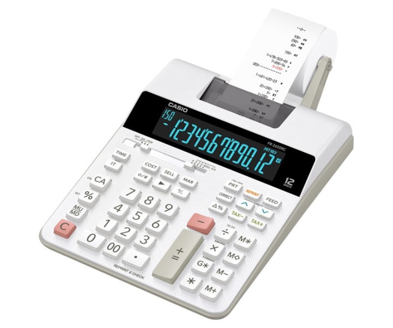 Casio FR 2650RC Calcolatrice Casio FR 2650RC White