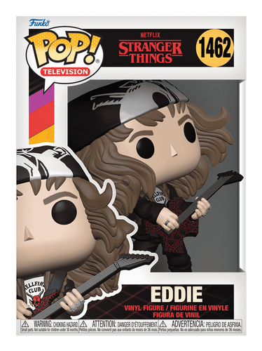 Funko Stranger Things Eddie with Guitar 1462 Funko 72138 POP TELEVISION Stranger Things Eddie with Guitar 1462