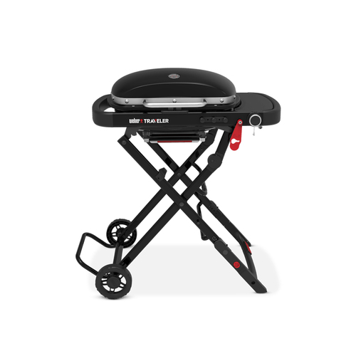 Barbecue GPL Weber 1500557 TRAVELER Compact Nero