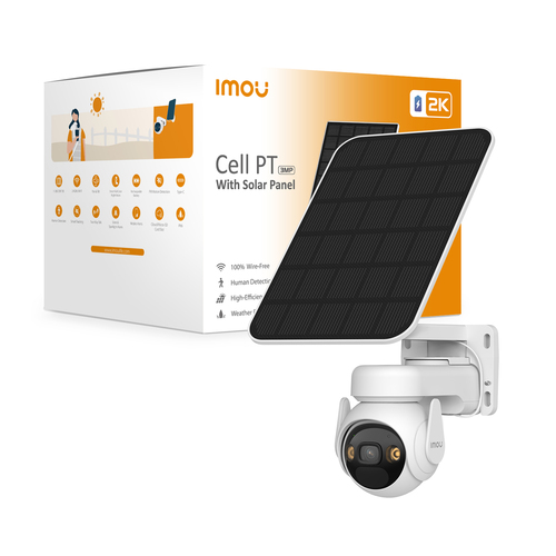 Imou PT Solar Kit Videocamera sorveglianza Imou KIT IPC K9EP 3T0WE CELL PT Solar Kit