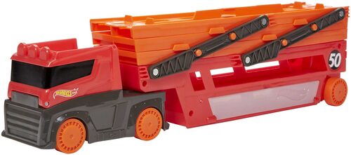 Mattel Camion Mega Red 50Th Automodello Mattel GHR48 HOT WHEELS Camion Mega Red 50Th