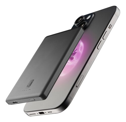 Cellular Line  Power bank Cellular Line PBMAGSLIM5000WIRD Grey