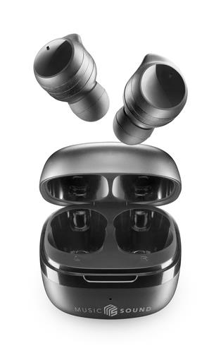 Cellular Line  Auricolari microfono bluetooth Cellular Line BTMSTWSFLOWK Flow Nero