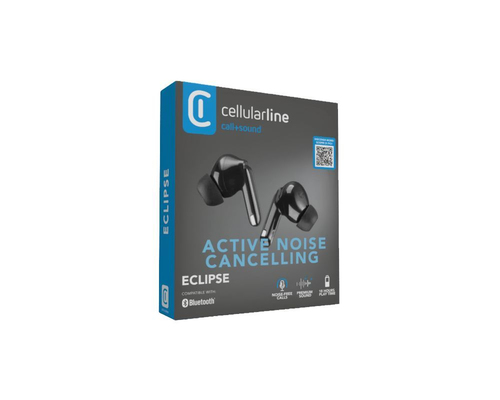 Cellular Line  Auricolari microfono bluetooth Cellular Line BTECLIPSETWSK Eclipse Ner