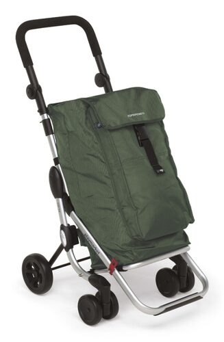 Carrello spesa Foppapedretti 9702000900 GO UP Verde oliva