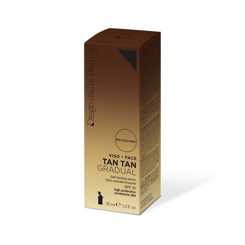 Diego Dalla Palma Tan tan gradual viso siero autoabbronzante al collagene spf 30 - 30 ml Solare abbronzante Diego Dalla Palma Tan tan gradual viso siero autoab