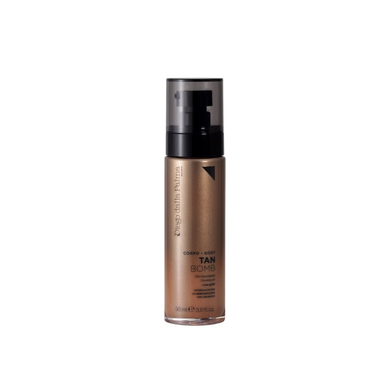Diego Dalla Palma Tan bomb olio illuminante - Rose Gold Solare abbronzante Diego Dalla Palma Tan bomb olio illuminante - Rose