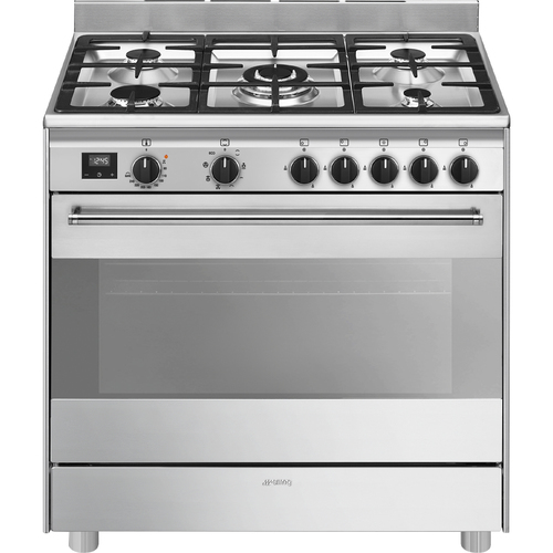 Cucina gas Smeg BG91X2 CONCERTO Stainless steel